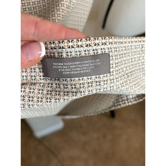 Daniel Cremieux Signature Collection Button Down Short Sleeve Shirt Size Large - Picture 4 of 5